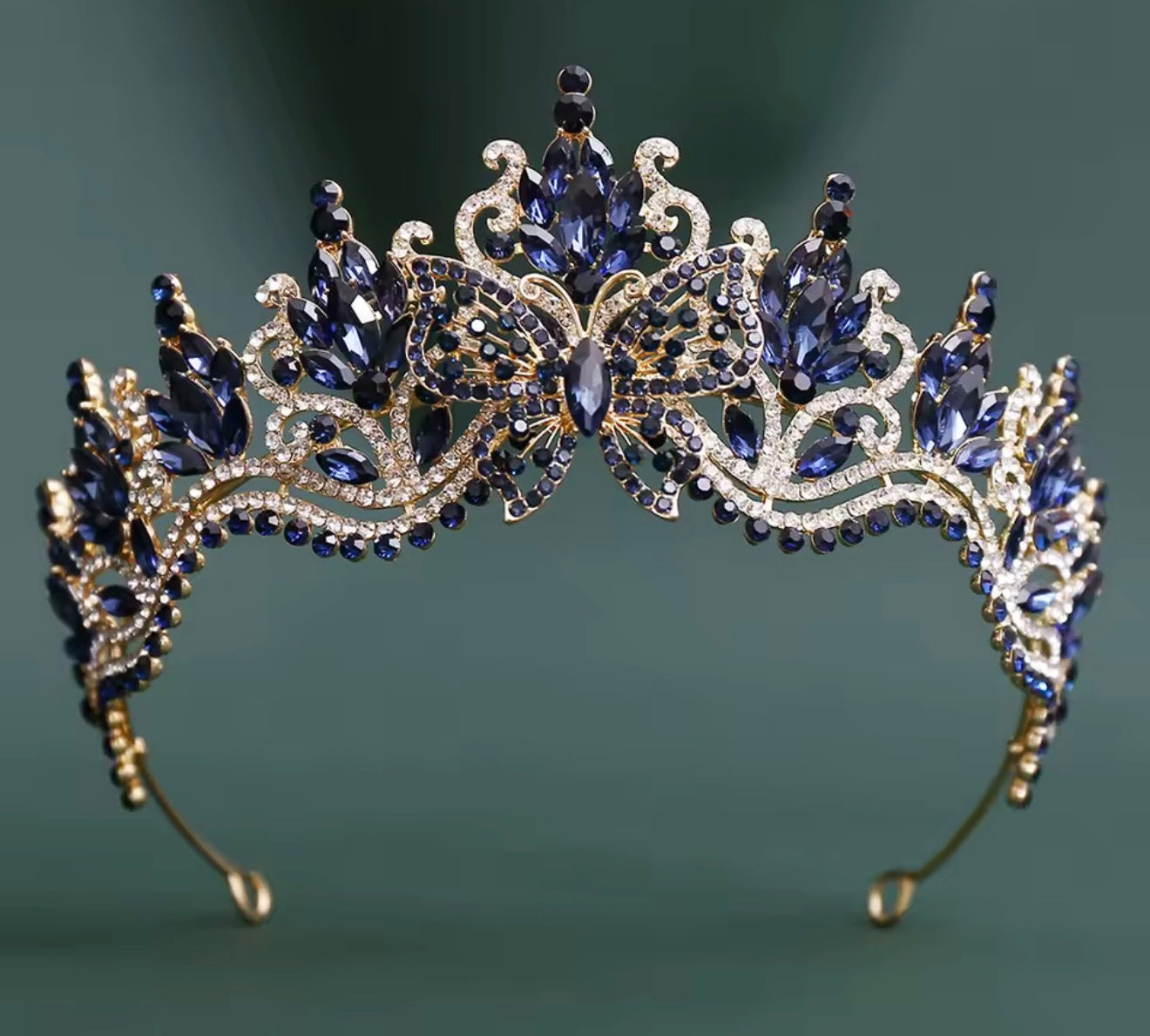 LC26082 | Navy Blue Gold Crown III