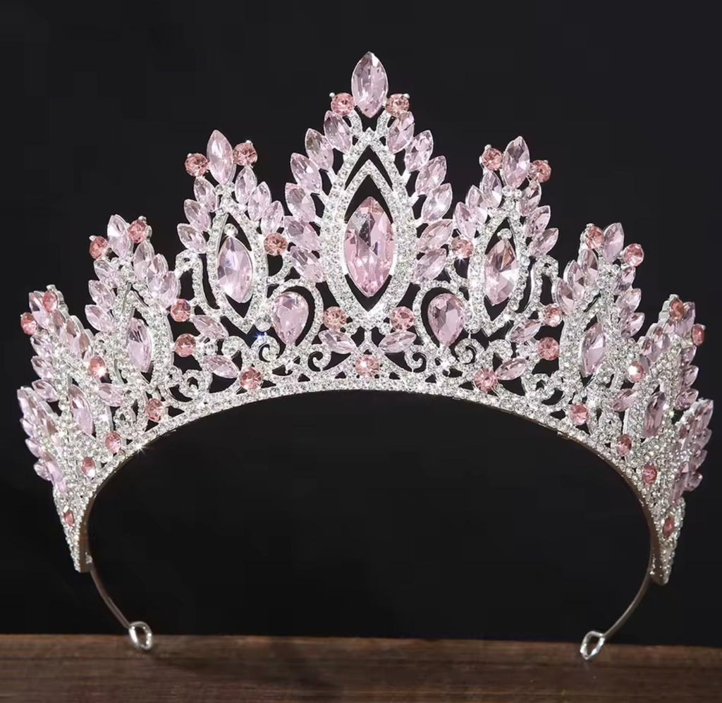 LC26098 | Pink Silver Crown VIIII