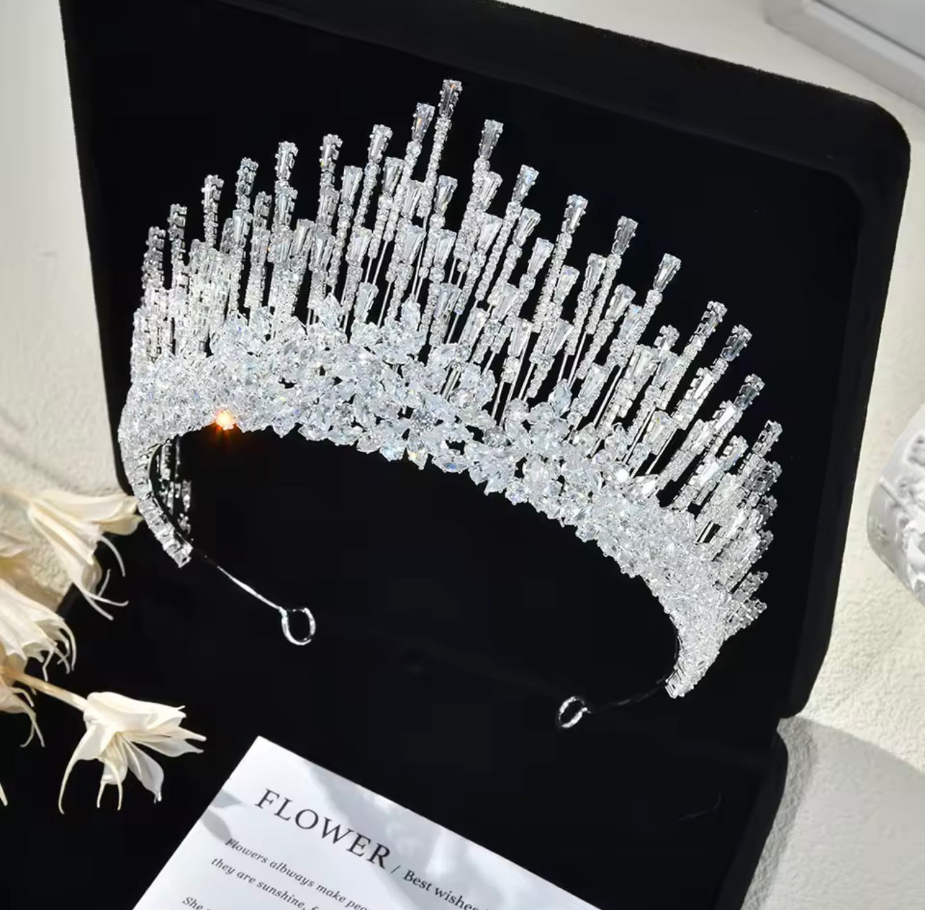 LC26091 | Zirconia Silver Crown III