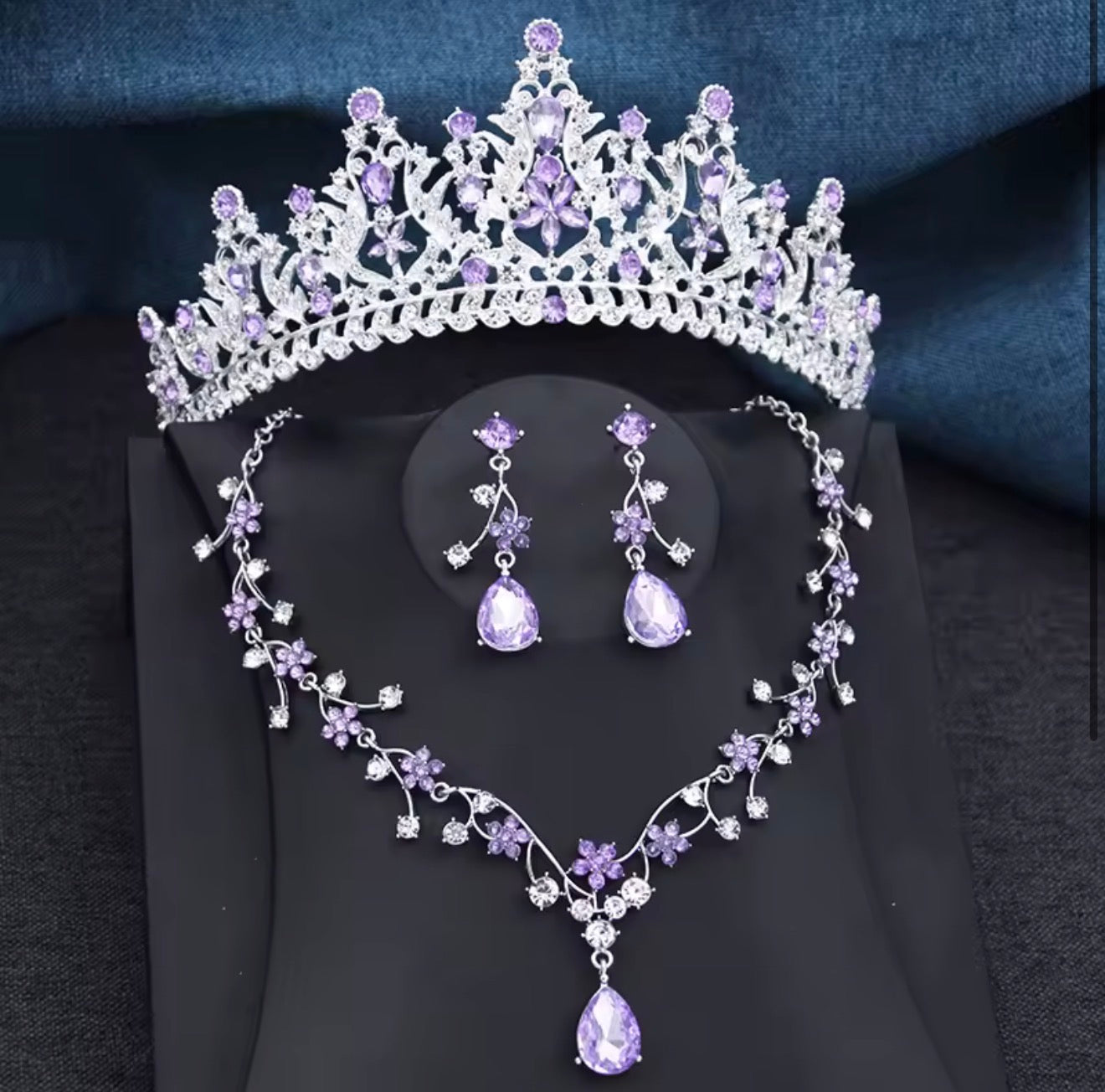 LC26014 | Lilac Crown & Set